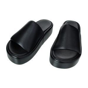 Rise leather sandals