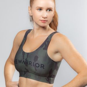 Rumble Camo Sports Bra - SheWarrior