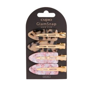 Set of 4 Clips Cupio GlamSnap Hair