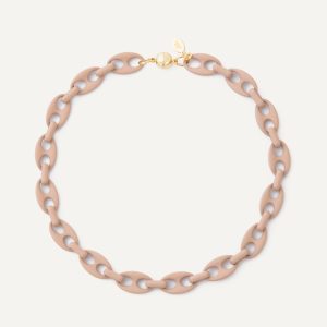 Sevilla Necklace - Matte Nude