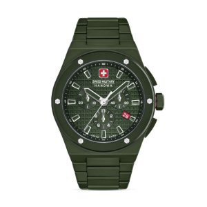 SIDEWINDER CERAMIC Green 42mm Stainless Steel - Swiss Made