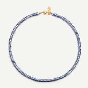 Sierra Necklace - Storm Blue