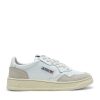 Sneaker Medalist bianca in pelle