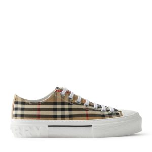 SNEAKERS IN COTONE CHECK