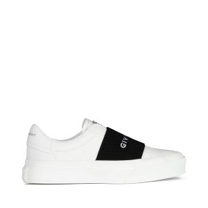 SNEAKERS IN PELLE CON FETTUCCIA GIVENCHY