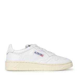 SNEAKERS MEDALIST LOW IN PELLE BIANCA