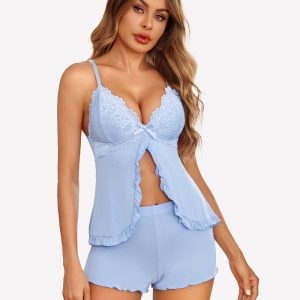 Soft Modal Pajama Sets with Shorts