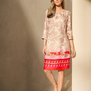 Sommerkleid mit Rundhalsausschnitt