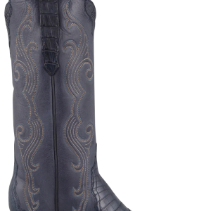 Stallion Caiman Gallegos Cowgirl Boots - Navy