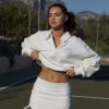 Stylish Ease Mini Sweat Skirt