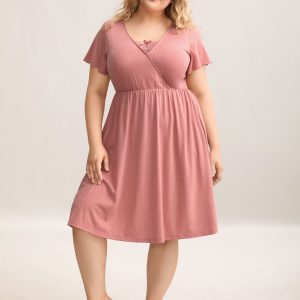 Supersoft Lace Detail Sleep Dress