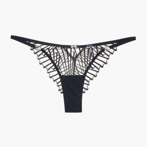 Thin Embroidered Panty