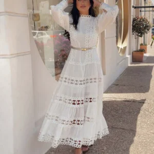 VESTIDO ABRIL ENCAJE