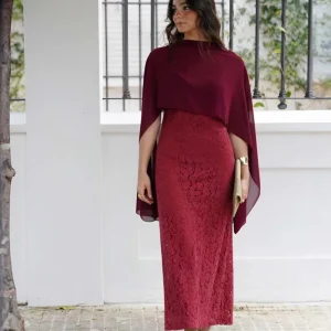VESTIDO ENCAJE CALA