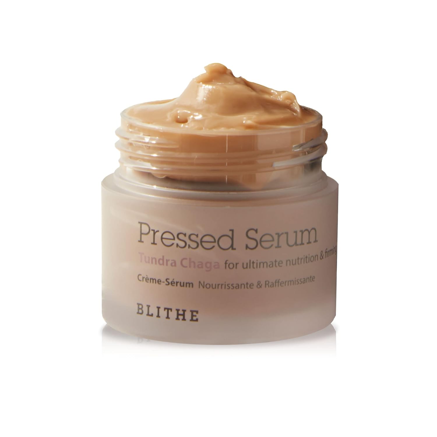 BLITHE Pressed Serum Chaga Mushroom Advanced Skin Tightening Cream for Face Face Tightening and Lifting Formula for a Natural Face Lift 091 fl oz