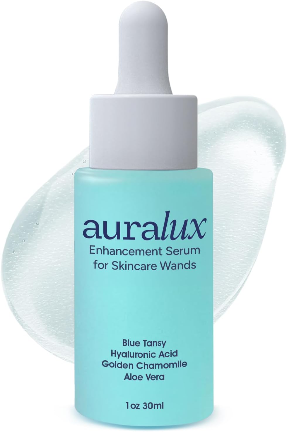 Red Light Therapy Activation Serum for Face and Neck for Facial Wand Red Light Therapy Microcurrent Facial Device Natural Formula Blue Tansy Hyaluronic Acid Golden Chamomile Aloe Vera