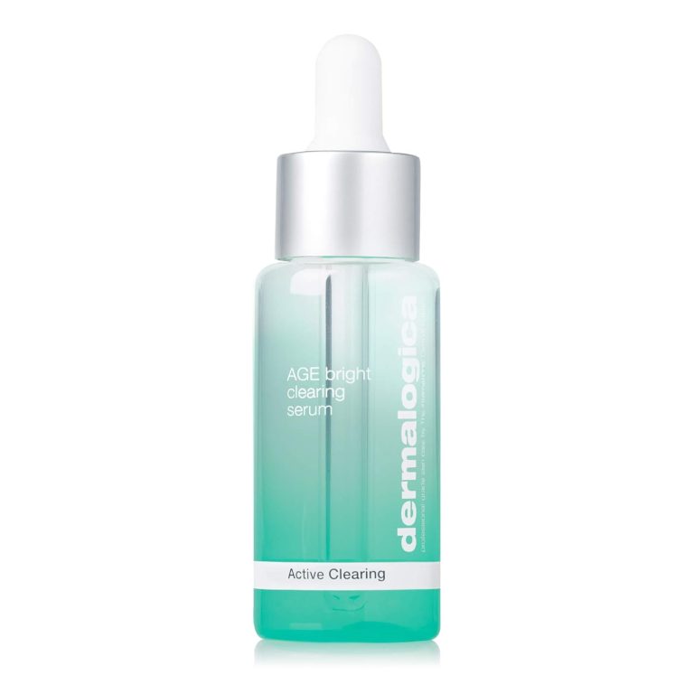 Dermalogica Age Bright Clearing Serum 1 Fl Oz Anti Aging Face Serum with Salicylic Acid Promotes Smoother Clearer Brighter and More Even Skin