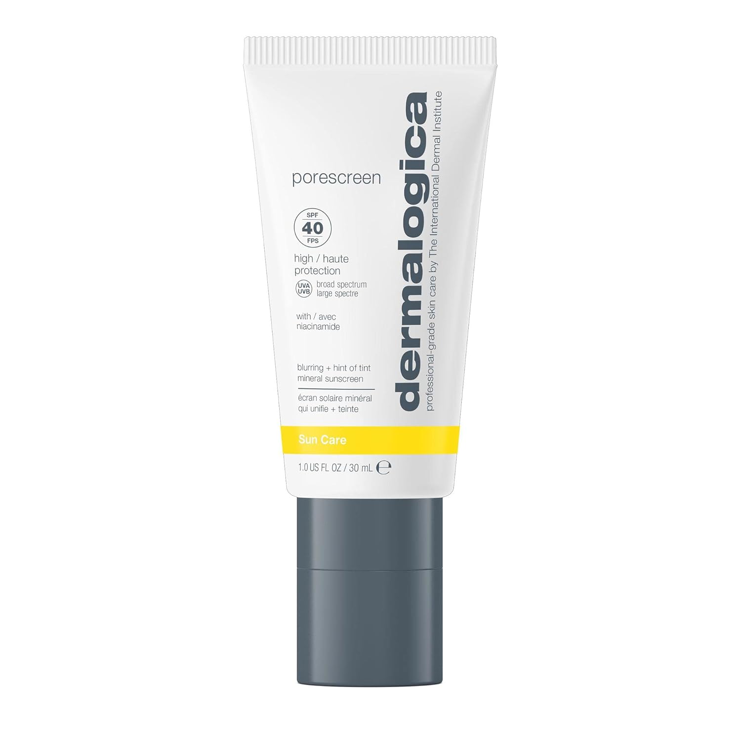 Dermalogica Porescreen Mineral Sunscreen SPF 40 for Face Sun Protector and Pore Supporting Primer with Zinc Oxide Multitasking Premakeup Sunblock 1 fl oz