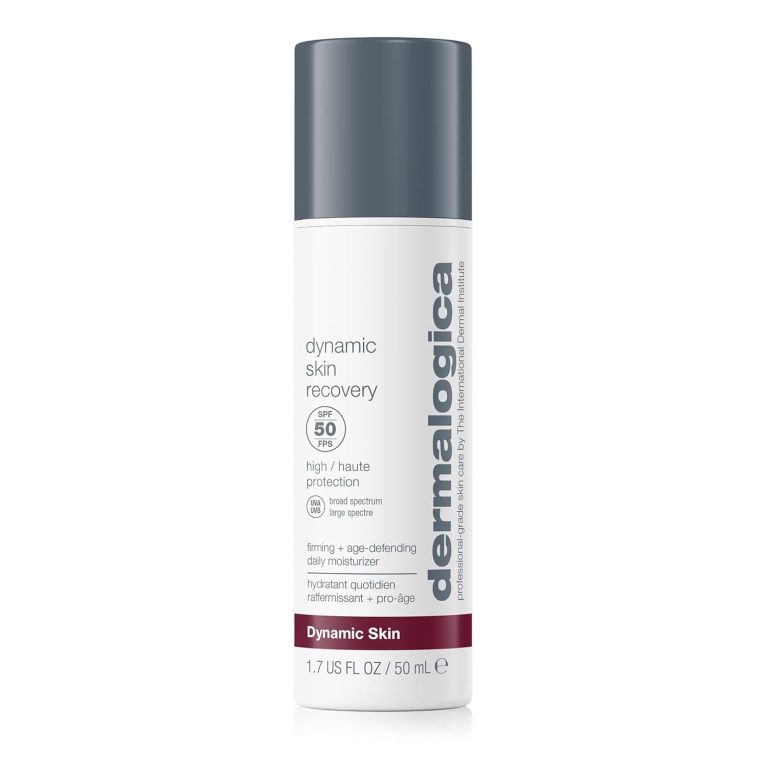 Dermalogica Dynamic Skin Recovery SPF50 Anti Aging Face Sunscreen Moisturizer Medium Weight Non Greasy Broad Spectrum