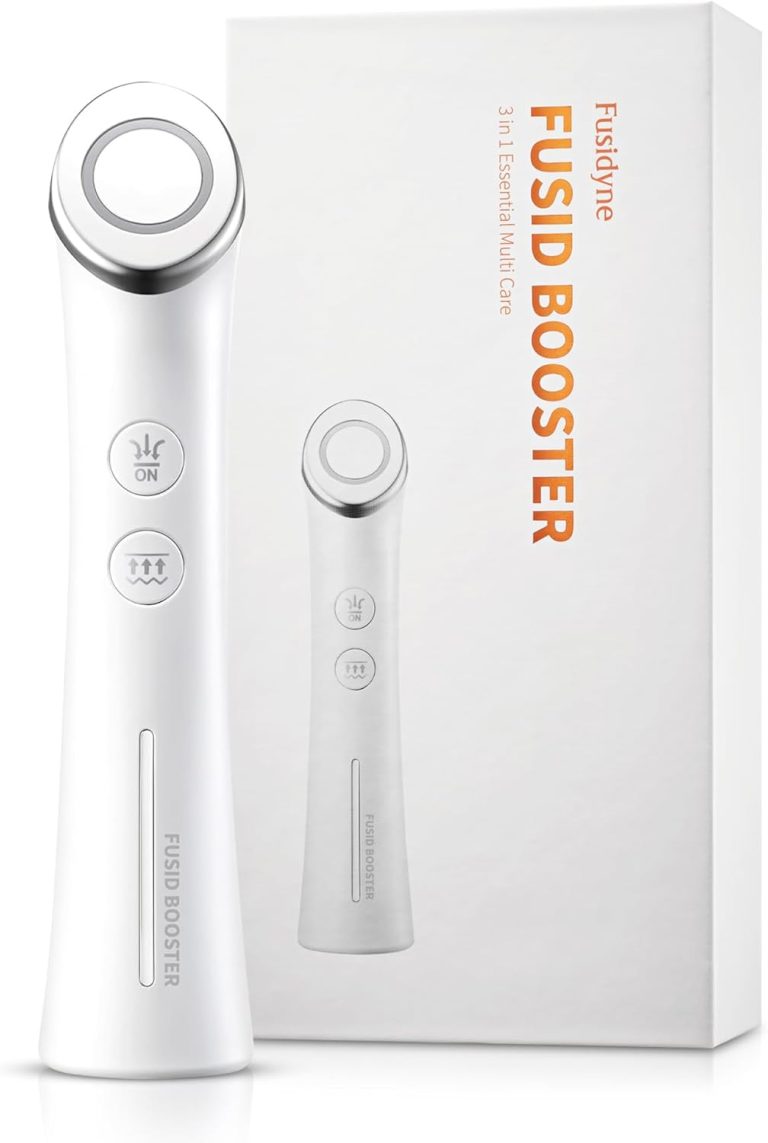 Fusid Booster Microcurrent Facial Toning Tool Korean Skincare for Skin Elasticity Density Radiance Multi Functional Skin Tightening Massager