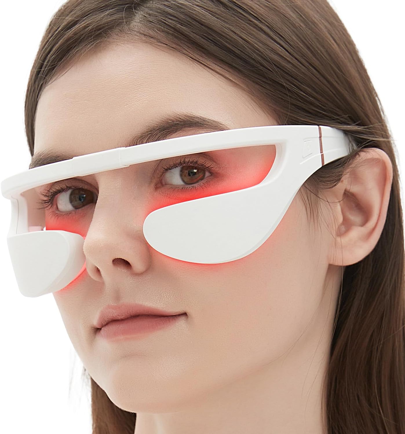 Red Light Wrinkle Therapy GlassesUnder Eye MassagerUsed to Treat Eye WrinklesLED Eye Perfector Model EY 36B