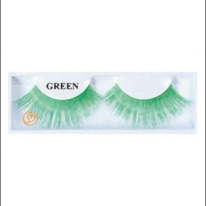 Green Eyelashes